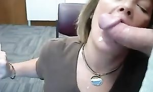 Подборка камшотов на чистые лица женщин в разное время